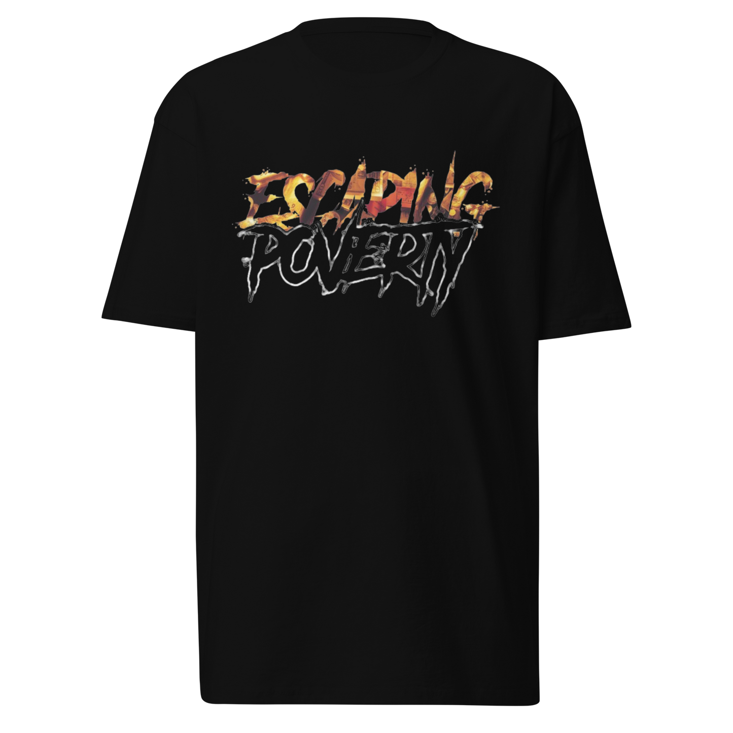 ESCAPING POVERTY (orange/white)